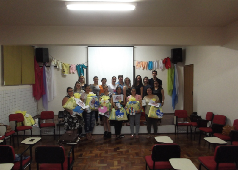 ENCERRADAS AS ATIVIDADES COM O GRUPO  DAS GESTANTES